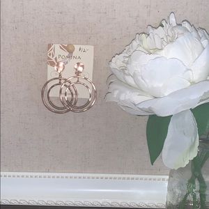 Rose Gold earrings!